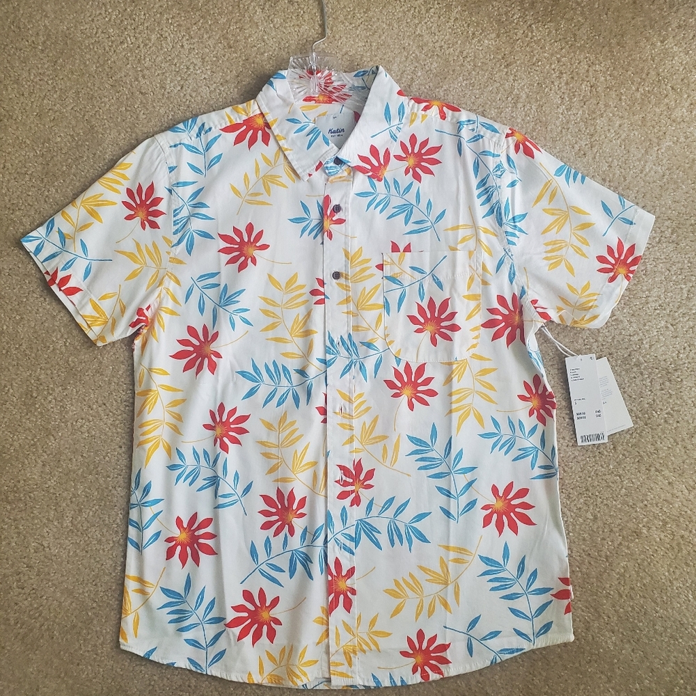 NWT Katin floral shirt